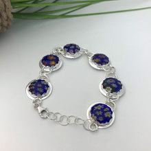 Load image into Gallery viewer, Millefiori Blue Bracelet
