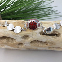 Load image into Gallery viewer, Millefiori Red Bracelet
